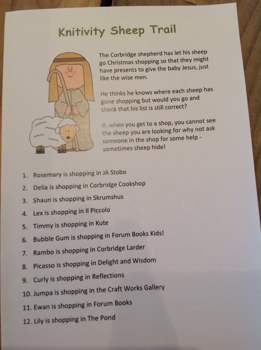 ForumBooks's tweet photo. The sheep are shopping in Corbridge today! See if you can spot them all!
Trails available from our Kids Bookshop!
#SmallBusinessSaturday https://t.co/amPf57bYsf