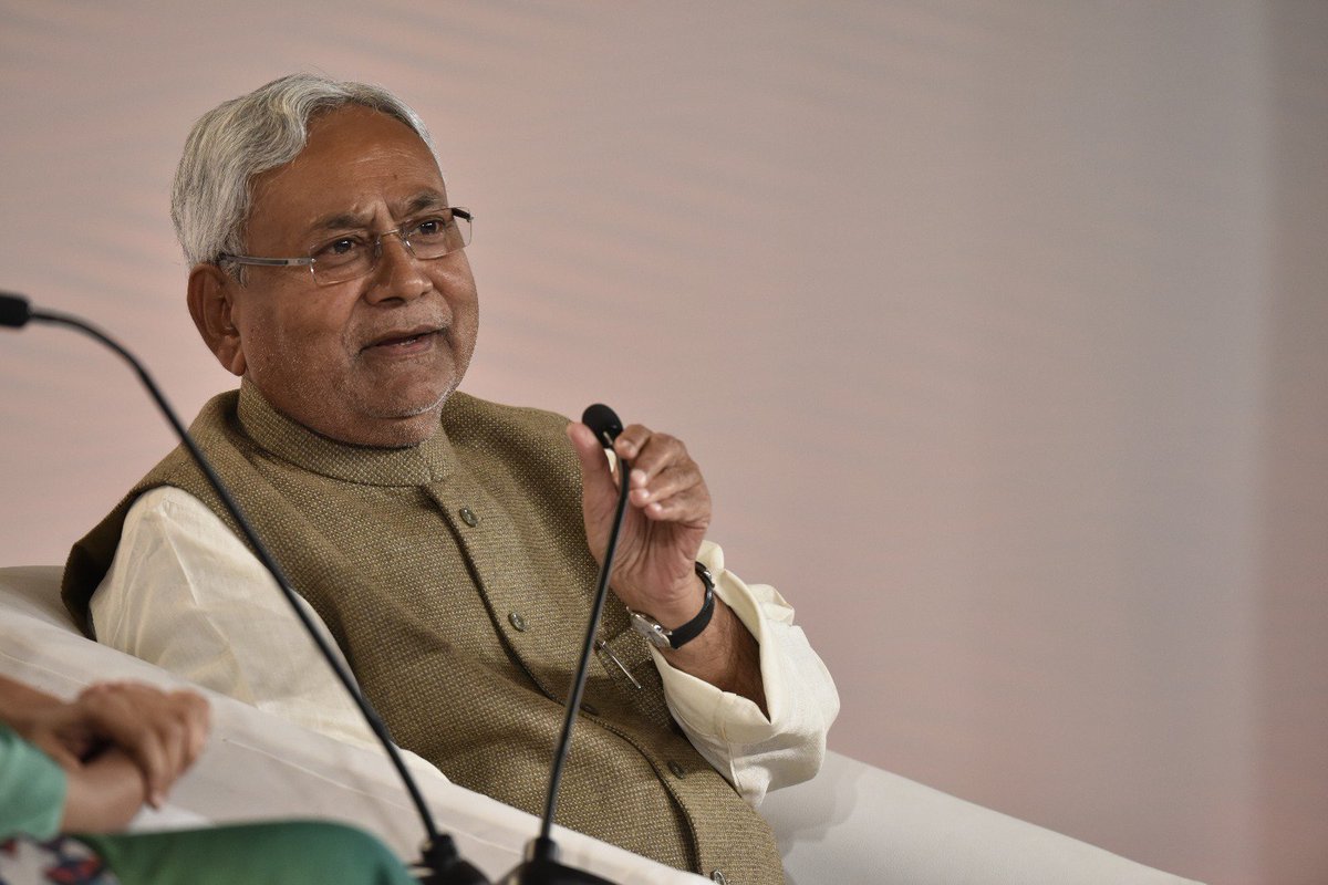 htTweets's tweet photo. It will be called a grand alliance in Uttar Pradesh when SP and BSP come together: @NitishKumar at #HTLS https://t.co/tH40sr0Mlz