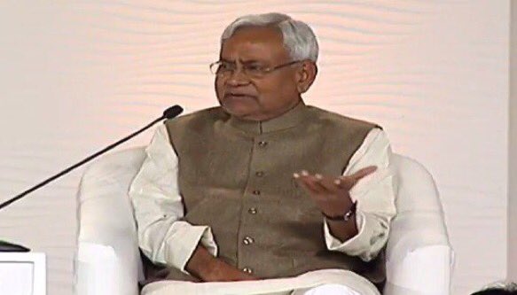 htsummit's tweet photo. If BJP says demonetization is a surgical strike on corruption, then they need to take further measures against benami wealth:@NitishKumar https://t.co/SkhU9IpecP