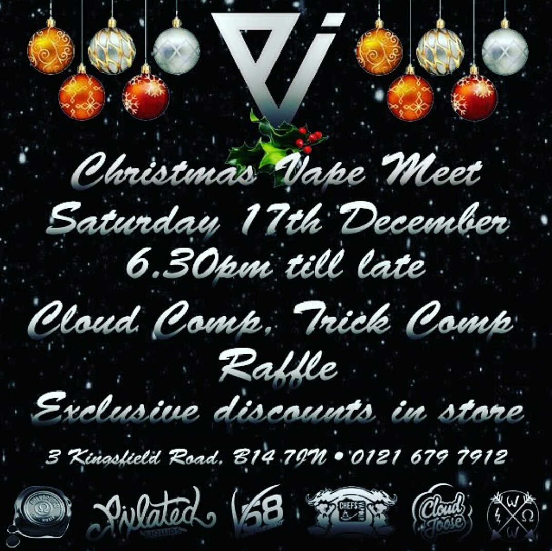 VaipStore's tweet photo. Vape Meet Alert 

#vaip #ukvapers #vapecommunity #Birmingham #vapefindr #vapelyfe #vapenation #vapeoftheday #vape #VapeWithBenefits #clouds https://t.co/gqNiXeMZsi