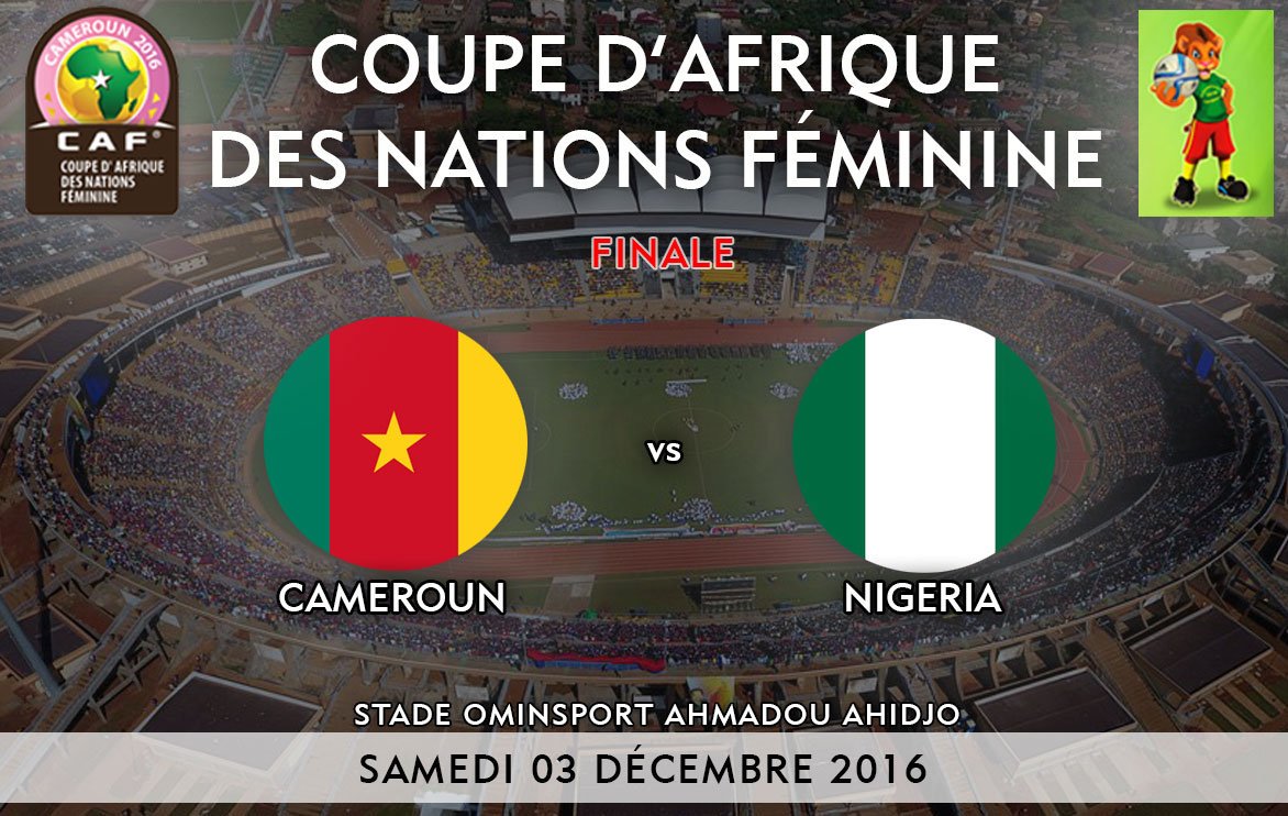 BPConciergery's tweet photo. ALLEZ LES LIONNES !!!

FAITES NOUS ENCORE PLAISIR!!!

#cameroon #finale #WEARECHAMPIONS #AWCON2016 #CANFEM2016 https://t.co/zVuZUHaJpf