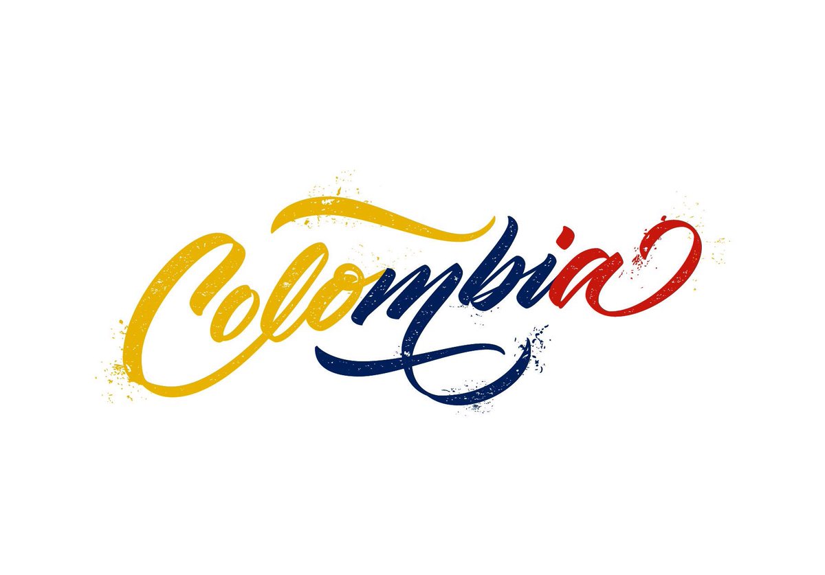 LetteringTime's tweet image. Colombia! by Ximena Jiménez - Lettering #lettering #letteringtime  #Colombia  #colombia2016 #brushpen  #brushpenlettering  #calligraphy
