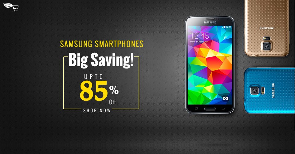 Samsung Smartphones with big Saving of 85 off at 