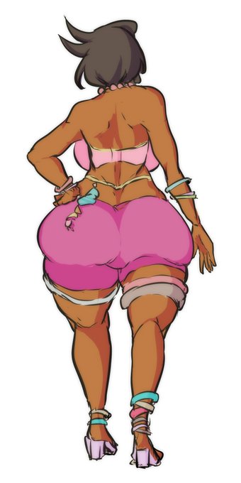 ライチさんの後姿を見て勃起するゲームをしてます。 