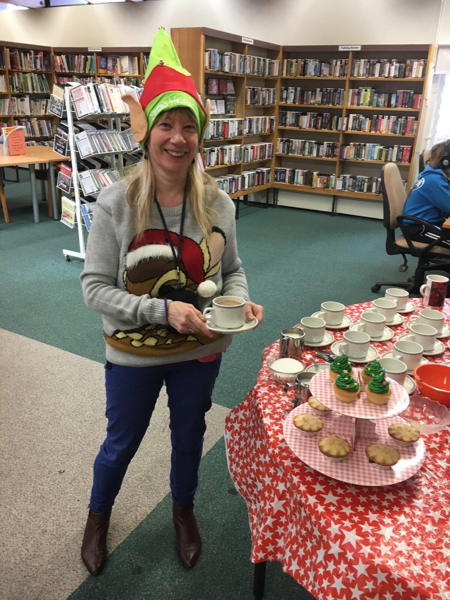Scoobyx3's tweet photo. Try some #Christmas crafts, chat with #Santa then fill up with #cake #WhickhamLibrary @GatesheadLibs https://t.co/rHVoxeHuWq