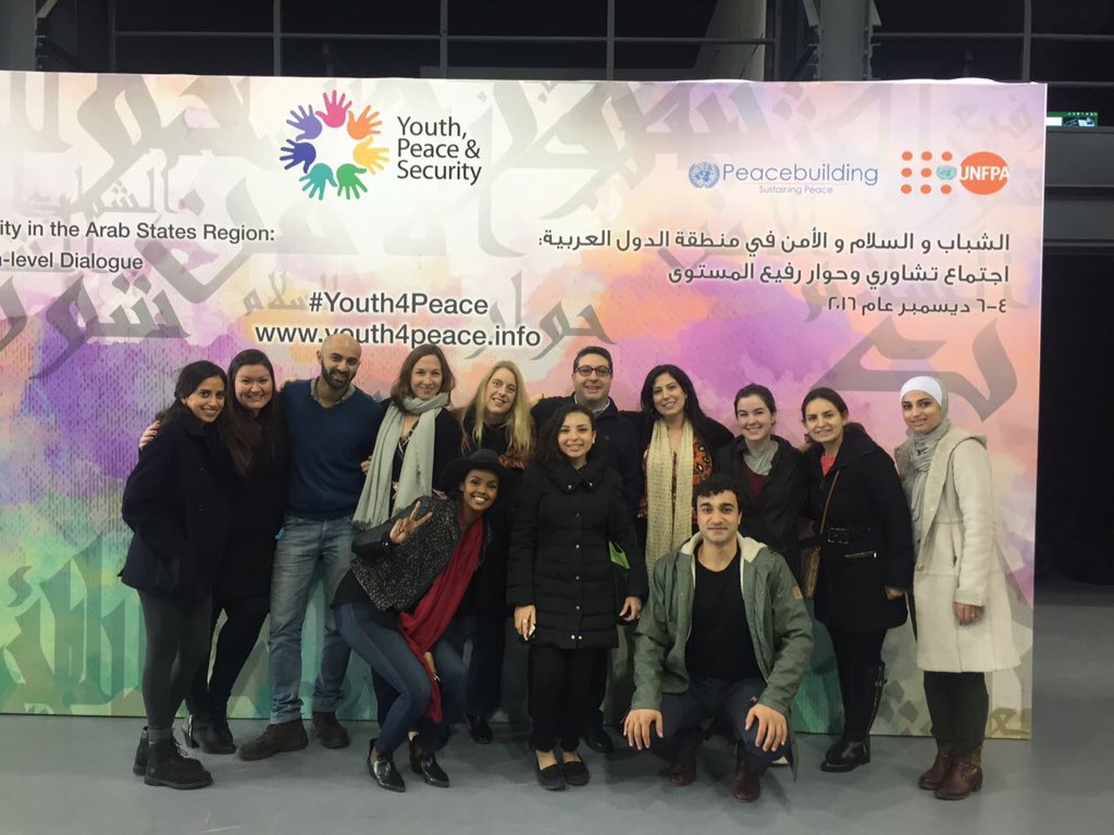 Getting ready for Youth, peace and security consultation&amp; dialogue, looking forward to welcome participants in Amman #Youth4peace