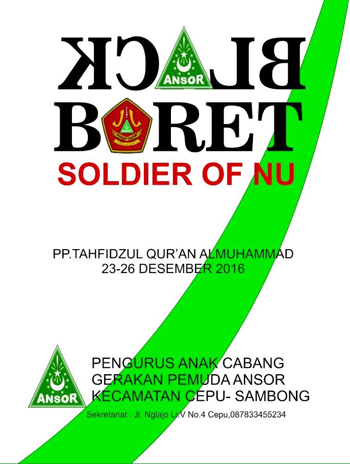 Alwi0427's tweet photo. Cc:Gus @Ansor_Satu @AlfaIsnaeni
Desember Bln pnuhBerkah @GpAnsorBlora
persiapknDiklatsar 4 Kecamatan.#Todanan #Cepu #Sambong #Randublatung https://t.co/zEMb3nQtb8