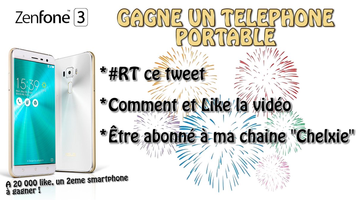 chelxie's tweet photo. #CONCOURS TELEPHONE PORTABLE !

* #RT

*Com &amp; Like ma vidéo -> https://t.co/QCVfdmvV09

*Abonne-toi à ma chaine -> https://t.co/2LSZoj5V9E https://t.co/86UgGNoHTt