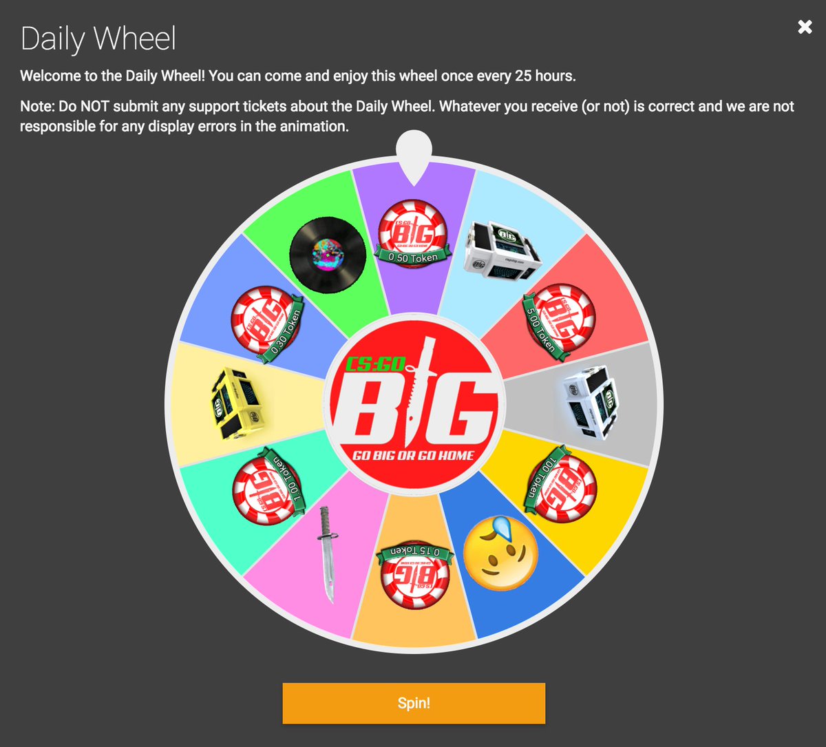 Free spin the wheel to win prizes Free spin the wheel to win prizes