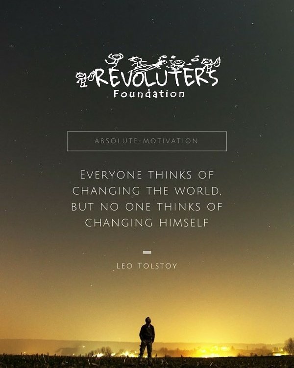 revoluters's tweet photo. The #change starts from the, #changingyourself
#TeamRevoluters 
#bethechange 
#youthpower https://t.co/1zvnsE28vX