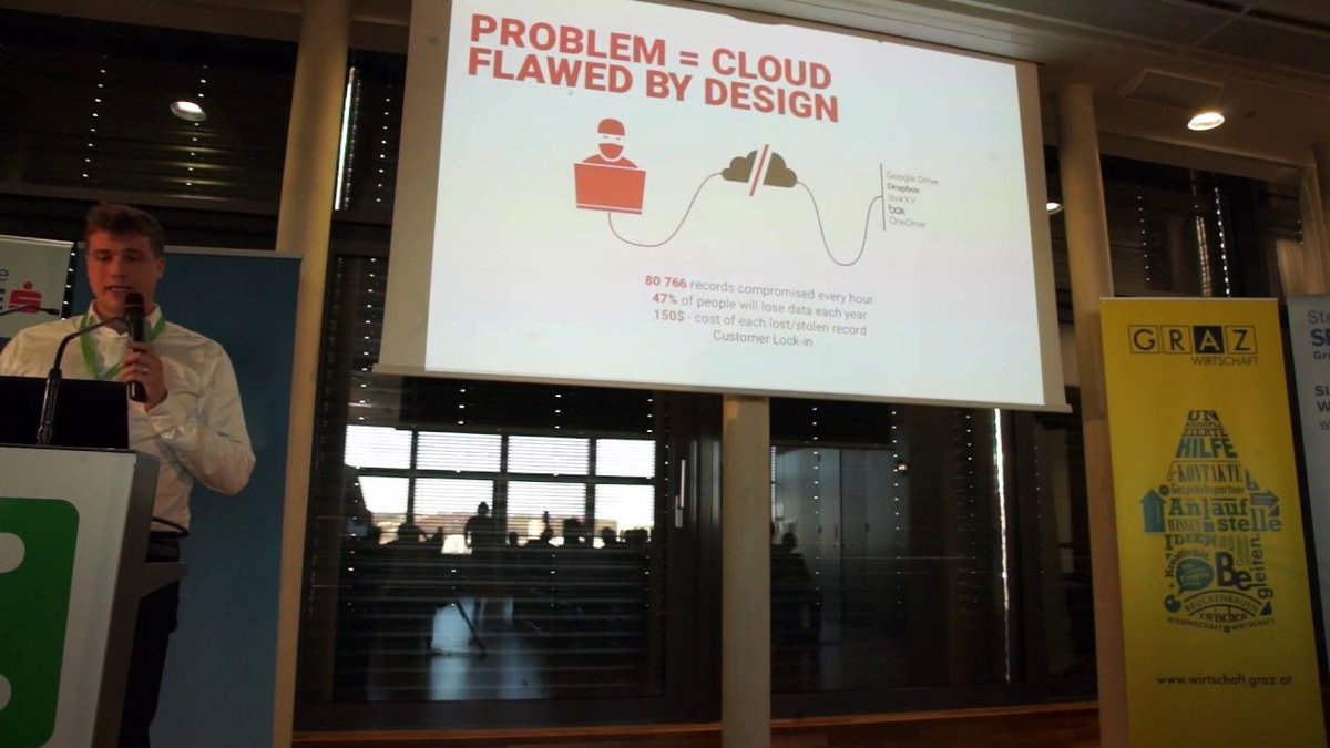 bchgraz's tweet photo. Runner-Up Price #2 and 1670€ (in Bitcoin) for @mineboxHQ at the Blockchain Startup Contest #BCSC16. @yellowhatcoder
https://t.co/PeC1KeTMyt https://t.co/ouwnFjJ34u