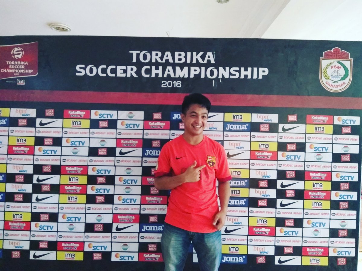 From PSM Makassar for <a href="/FCBarcelona/">FC Barcelona</a> 
#Forçabarça
Makassar Indonesia