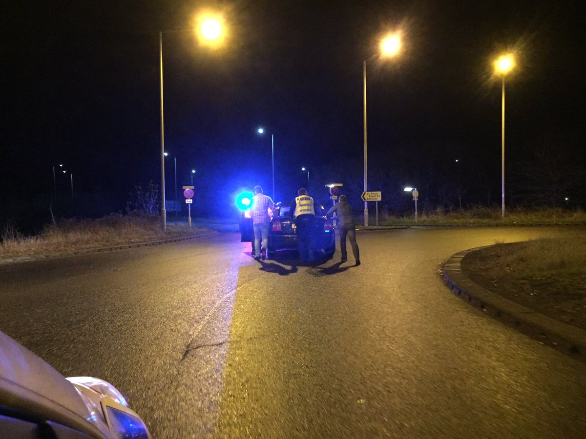 FenCops's tweet photo. #fencops came across broken down vehicle on #A47 in the @KingsLynnPolice area - moved vehicle from road into nearby petrol station #2445 https://t.co/FW63Zckixm