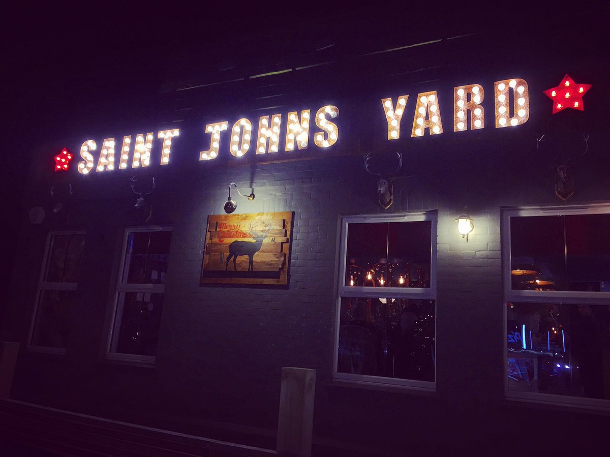 SaintJohnsYard's tweet photo. π our new signage! #TunbridgeWells #NewFor2016 #Signage https://t.co/4Bac1GE0Rk