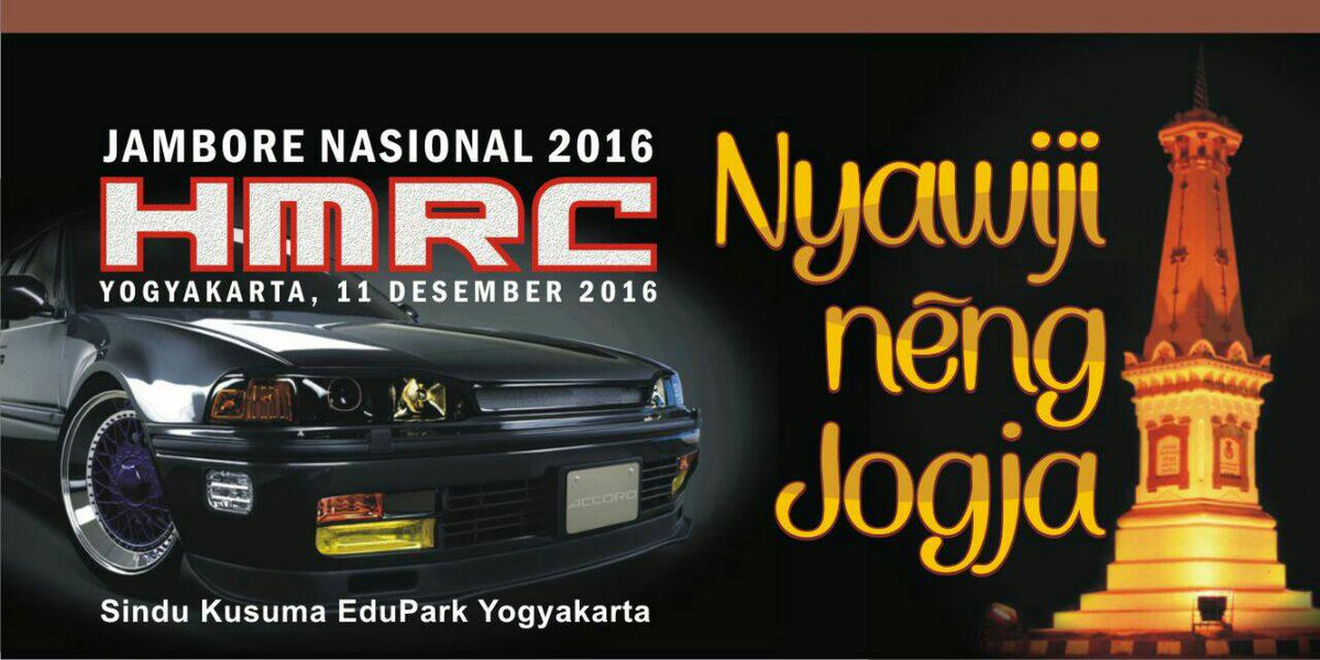 Jambore Nasional 2016 "HRMC" Yogyakarta, 11 Desember 2016 
#SKEdupark #SKEJogja #Community
