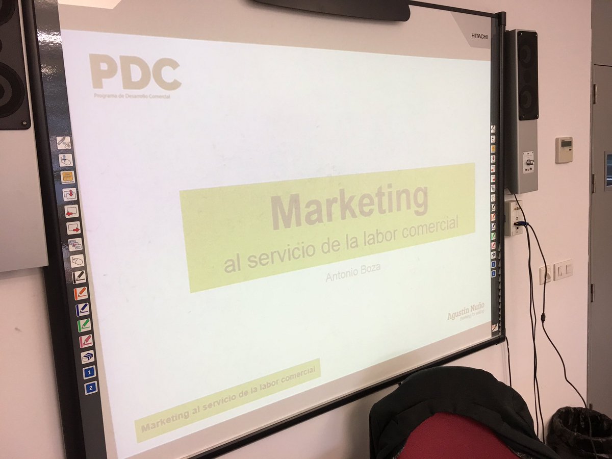 PDComercial's tweet photo. Hoy #Marketing al servicio de la labor comercial con Antonio Boza: "estamos al servicio del #comercial para vender más." #ExpertoEnVentas https://t.co/En6yW65CSg