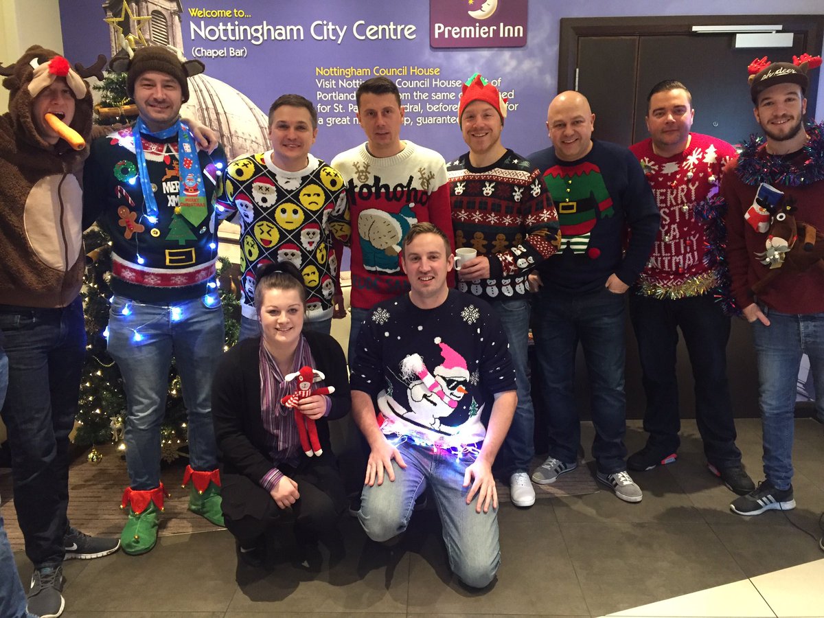 Stag party staying with us at chapel bar, loving the Christmas spirit! You all look great🎄☃️ #frankthetank <a href="/ChapelBarPI/">Chapel Bar PI</a> <a href="/Finbobsmum84/">Rebecca Power</a>