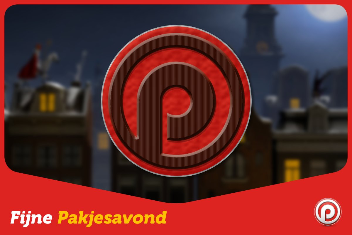 Voor ons is er maar één letter...We wensen je alvast een fijne pakjesavond!