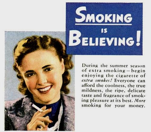 ButterCheryl's tweet photo. Top 6 Shocking Old School Cigarette Ads https://t.co/DlfhZnlUVK , #stopsmoking https://t.co/1SrsLj1RaC