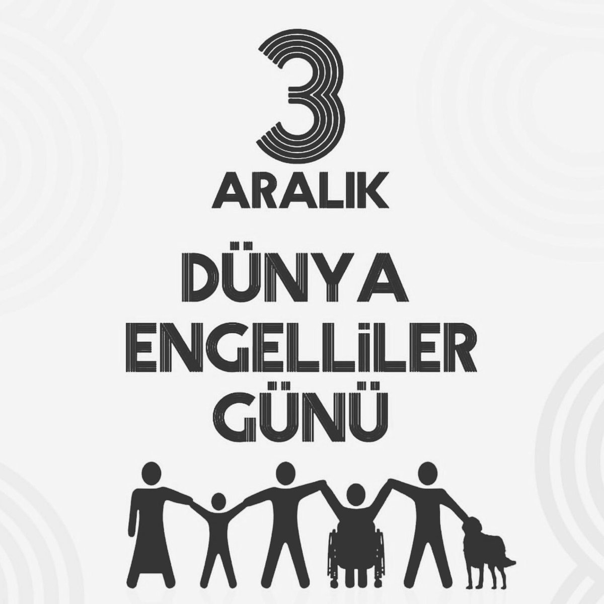 En büyük engel sevgisizliktir!
#3AralıkDünyaEngellilerGünü
