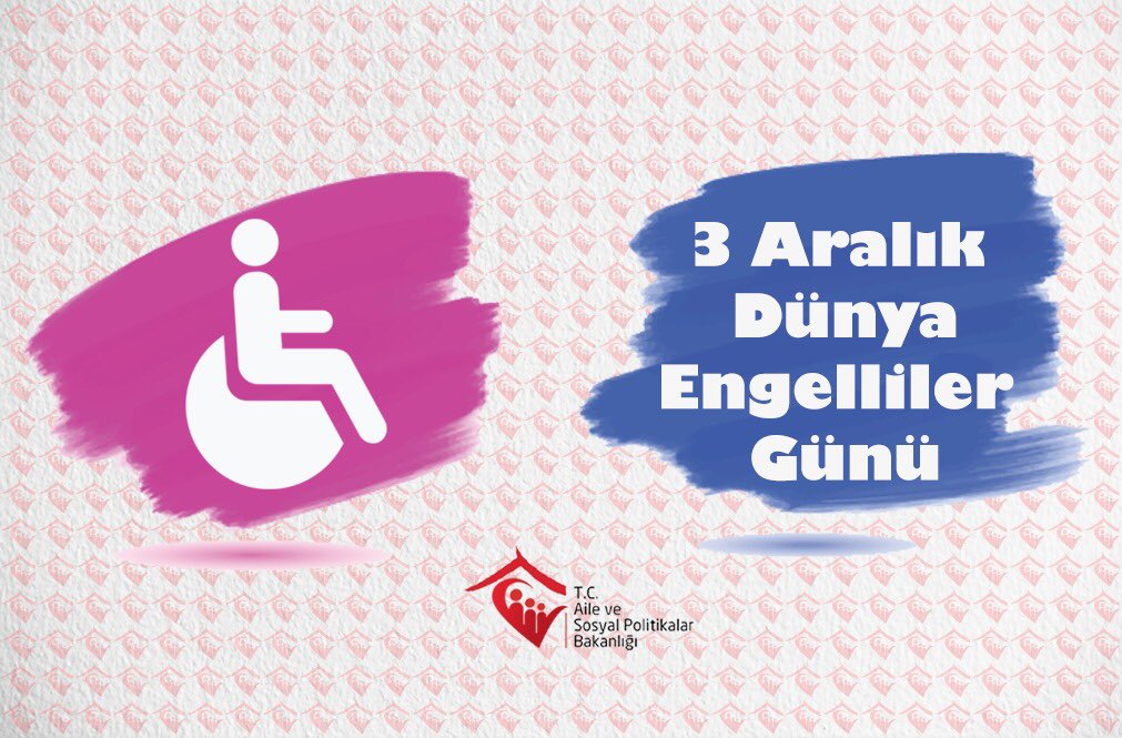Engelleri beraber kaldıralım.
#3AralıkDünyaEngellilerGünü