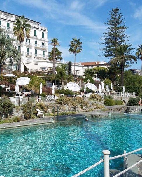 Happy weekend from Sanremo <a href="/RoyalSanremo/">Royal Hotel Sanremo</a> #luxurytravel #lifestyle #italy
