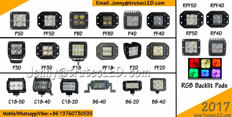 TrutecLED_Jenny's tweet photo. 2017 New Catalog of Pods from TrutecLED @TrutecLEDlights Email:jenny@trutecled.com #LEDcarlight #offroadlightbar #ledlightbar #TrutecLED https://t.co/cGbc9wAd1l