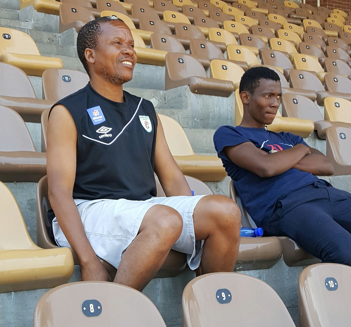 Baroka Football Club On Twitter Our Head Coach Kgoloko Thobejane Is Also In Attendance Closely Monitoring The Players Asidlali