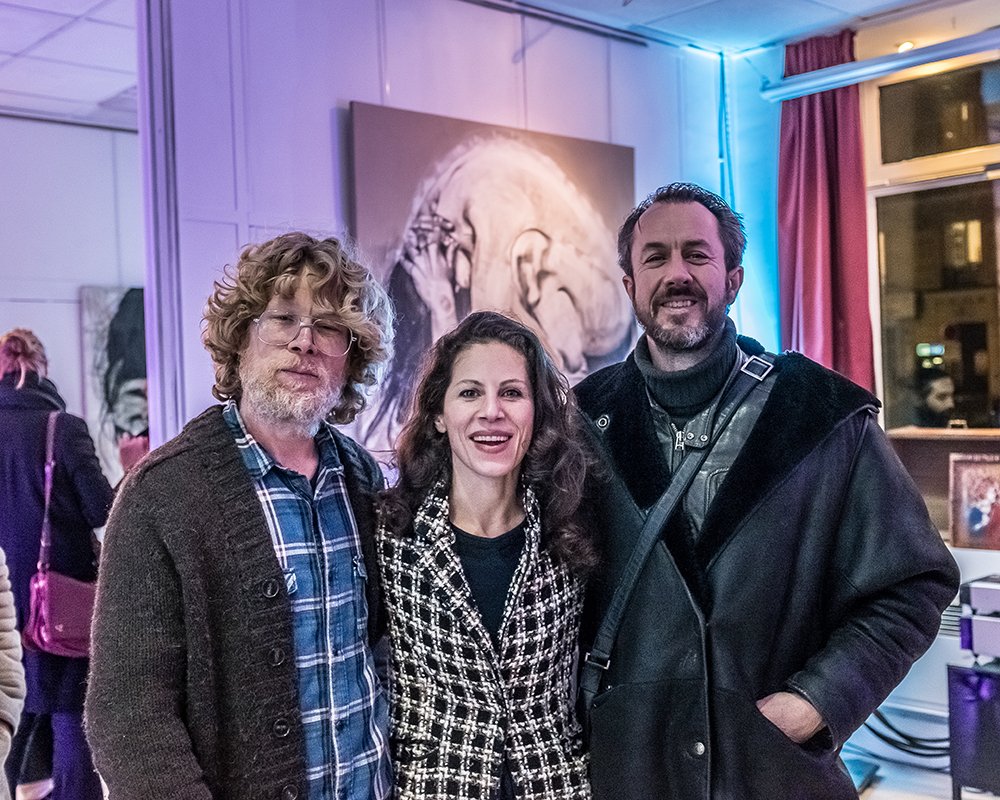 le18bis's tweet photo. Très beau #vernissage de l' #exposition New Era organisée par Vanessa Virag au #18bis #Paris #artcontemporain #culture #galerie #arts https://t.co/jZqCDGKSkF