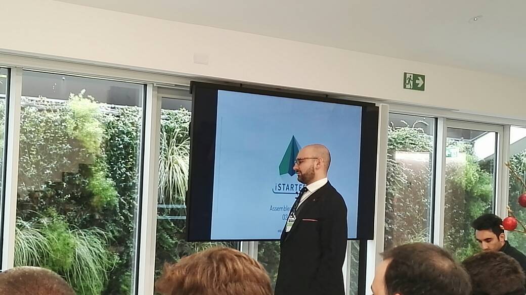 edocalia's tweet photo. .@iStarterItaly shareholders meeting. Welcome speech by  @ngarelli @Cimminelli, with the pic of our 1st meeting back in 2012 #istarter2016 https://t.co/o1KuVTIQSu