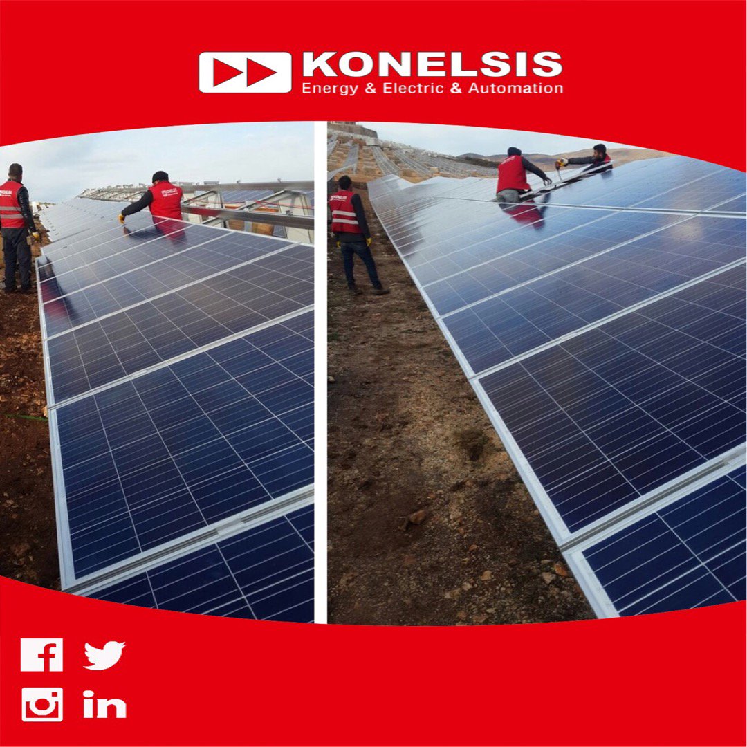 Konelsis's tweet photo. ERGÜNLER YOL YAPI BURSA 7X1 MW GES SANTRALİNDE ÇALIŞMALARIMIZ DEVAM EDİYOR. https://t.co/cCusSX564B