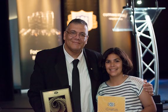ACSCineKids's tweet photo. . @ACSCineKids win prizes at @QldACS awards. Gold to Byron D’Arcy for "Instinct" . encouragement awards to Nour Elboushi  and Reece Grocott. https://t.co/5FCTm7tSCk