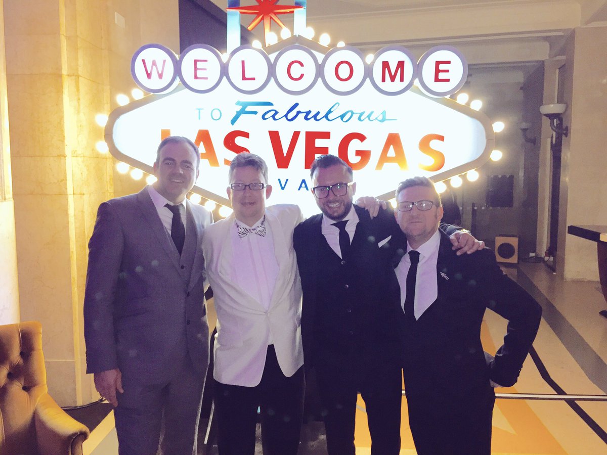 walloyd's tweet image. Another #BrightstarAdvent memory - us helping @jefflist77 @prosserjames @JamesArtLucas @PeterIzard raise more than £20k for @WellChild