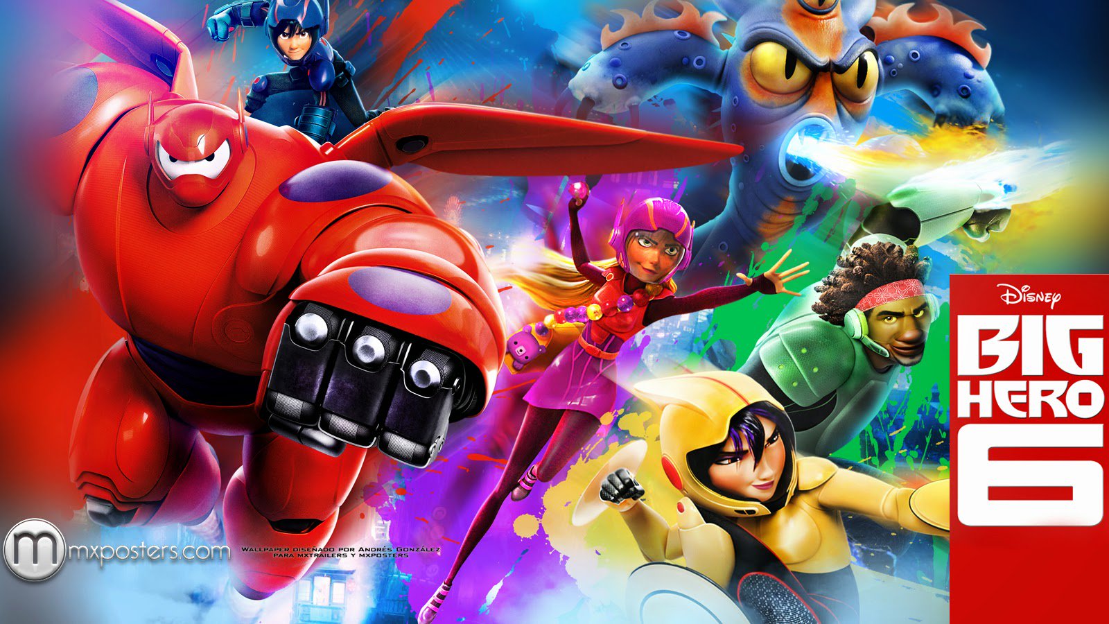 ウララ Twitter પર ベイマックスの日本のポスター 左 ベイマックス海外ポスター 右 原題は Big Hero 6 で完全にアクション物なので日本版ポスター見て少年とベイマックスのハートフルな触れ合いを描く切ない物語を浮かべた人は本編見てびびって どうぞ T