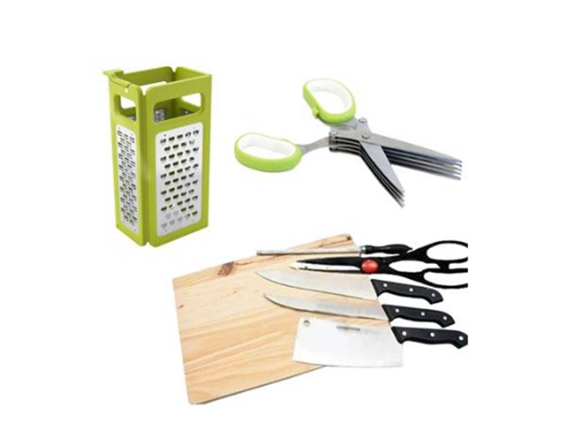 EXCLUSIVE OFFER for online shoppers!!
4 in 1 Grater+ Herb Scissors+ Chopping Board set for Rs 999 only!!
Buy Here- goo.gl/DQ6rfw