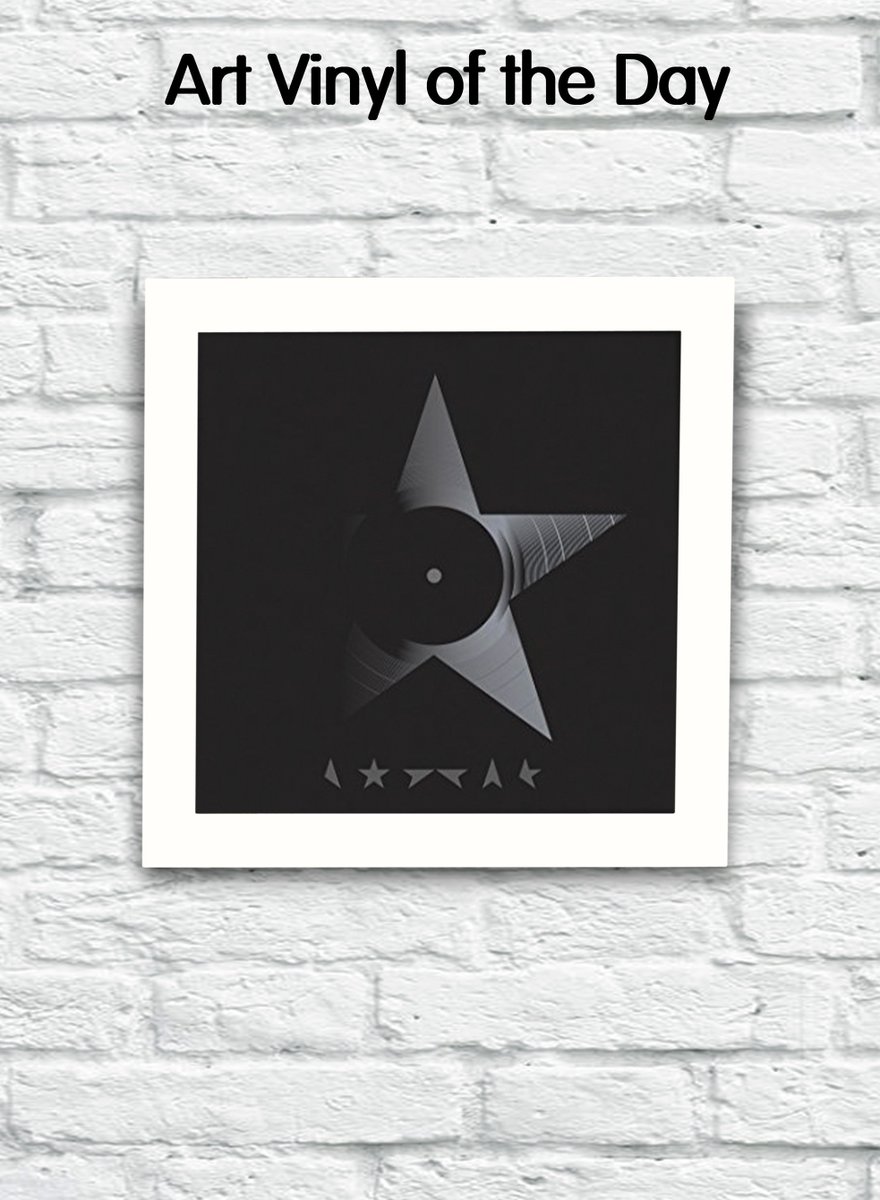 Art_Vinyl's tweet photo. Best Art Vinyl of the day. @DavidBowieReal - Blackstar. Design by Jonathan Barnbrook. Vote now: https://t.co/dig6s2DLID #Vinyl #BAV16 https://t.co/zdLzXThx9a