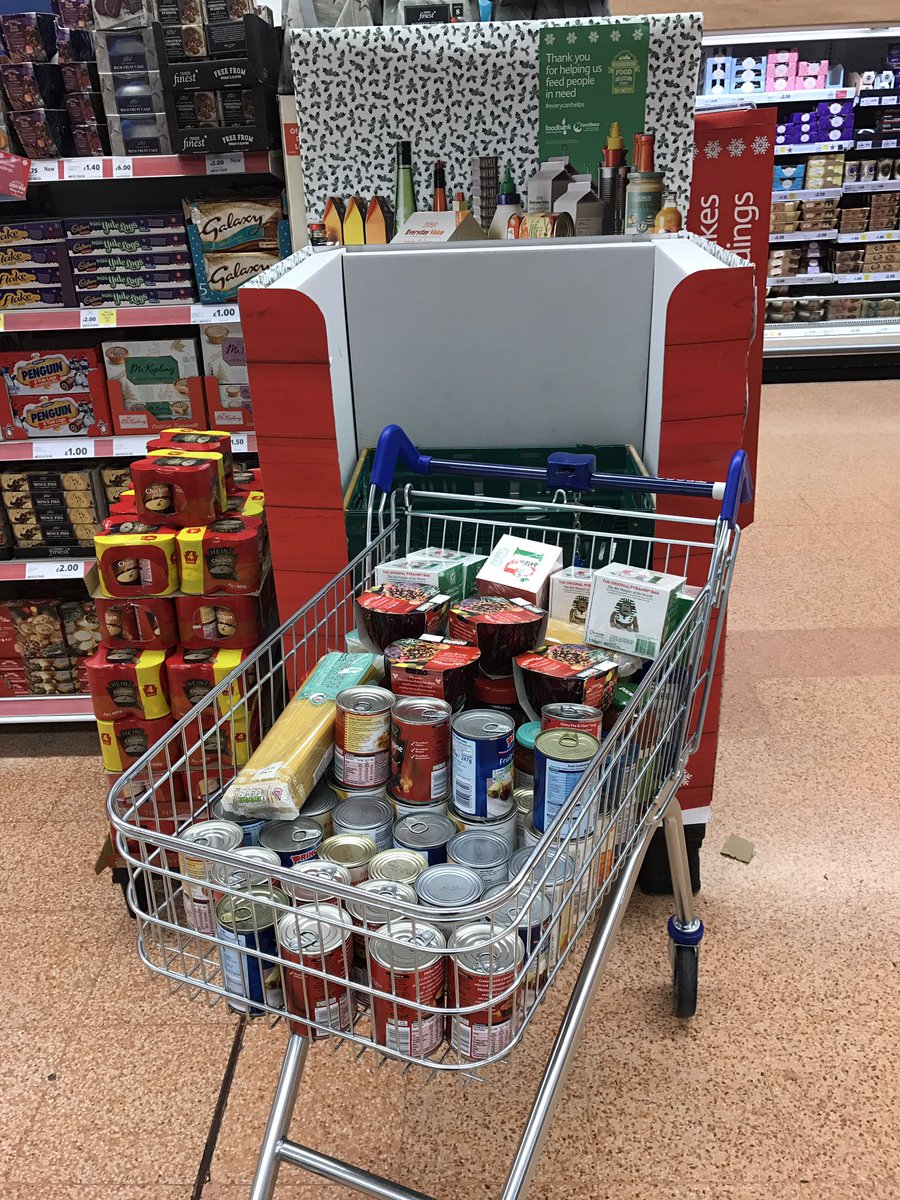 therealgerald73's tweet image. Day 3 of #EveryCanHelps @TescoLSPAMetro supporting @FareShareUK and was greeted by a lovely couple who donated all this. @Tesco_Midlands