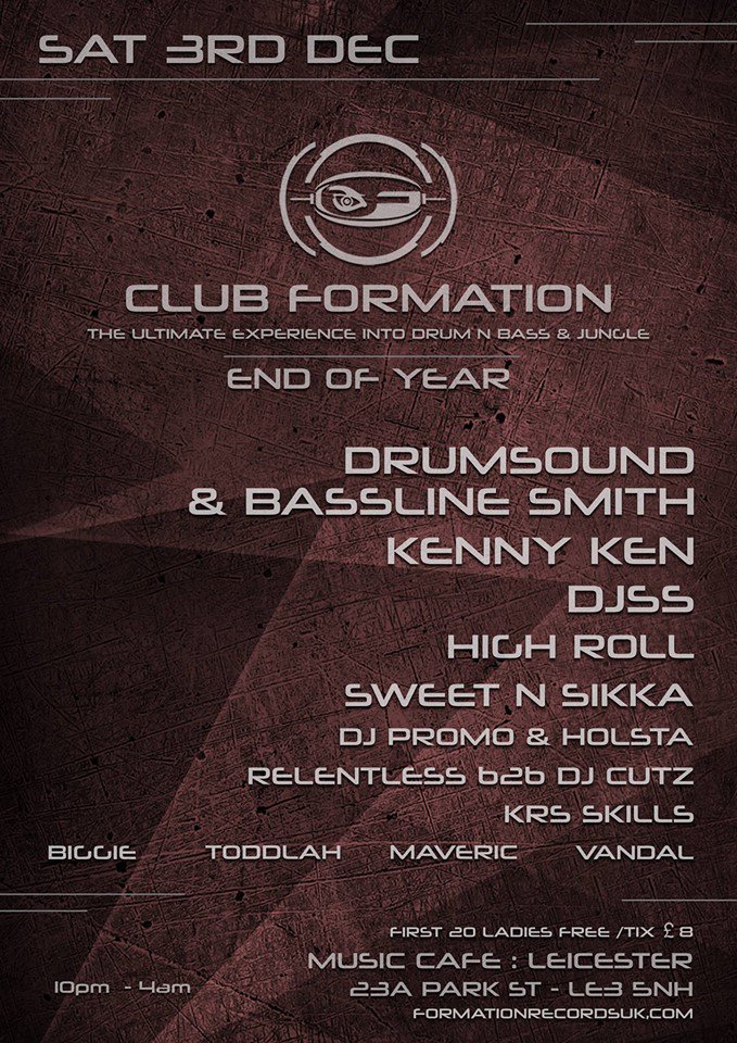 i_want_tickets's tweet photo. TONIGHT at @2FunkyMusicCafe: #ClubFormation w/ @Drumsound / @BasslineSmith / @KennyDJKen / @DjSSformation TKTS > https://t.co/CZaMB2fiQH https://t.co/jTABdLQIBx