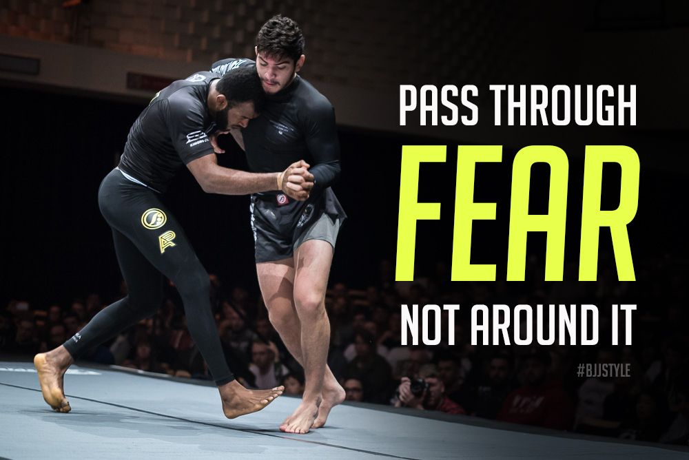 JiuJitsustyle's tweet image. Embrace Fear #bjjstyle