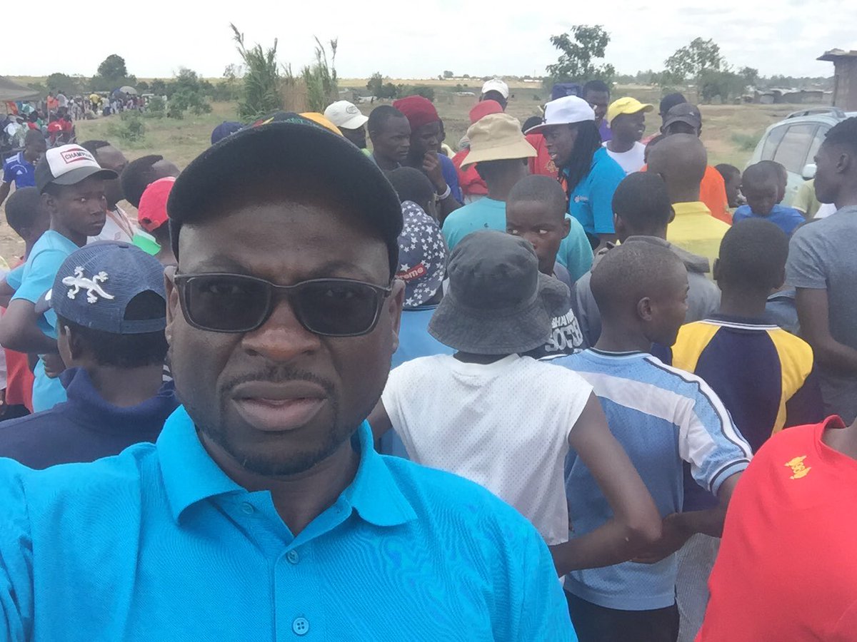 rabisonshumba's tweet image. Am in Caledonia at ZiMwana #Youth sports festival. Thousands have come to play and be inspired. @bashupizim inspiring youths. @ZimwanaW