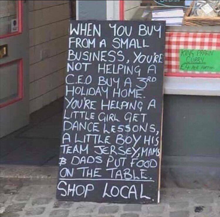ConefreyPharmac's tweet photo. This can't be repeated enough in my mind - local business is at the heart of every community #local #TeamSBS https://t.co/TwPm04WI3z