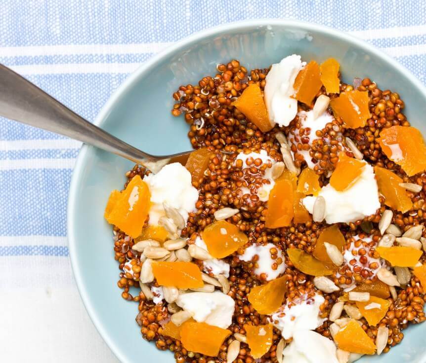 #Quinoa mit getrockneten #Aprikosen und #Ziegenkäse
foodtips.de/rezept/reis-ge…