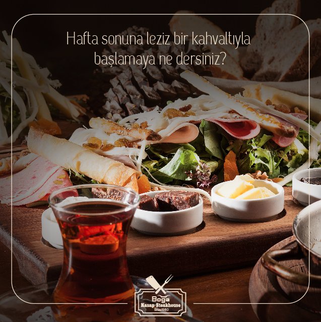 Hafta sonuna leziz bir kahvaltıyla başlamaya ne dersiniz? (0212) 295 11 50 / 51 Kağıthane / İstanbul #bogasteakhouse #steak #steakhouse