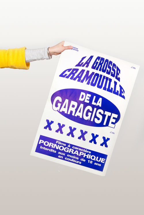 La grosse cramouille de la garagiste -   Disponible sur pornographisme.fr #graphisme #affiche