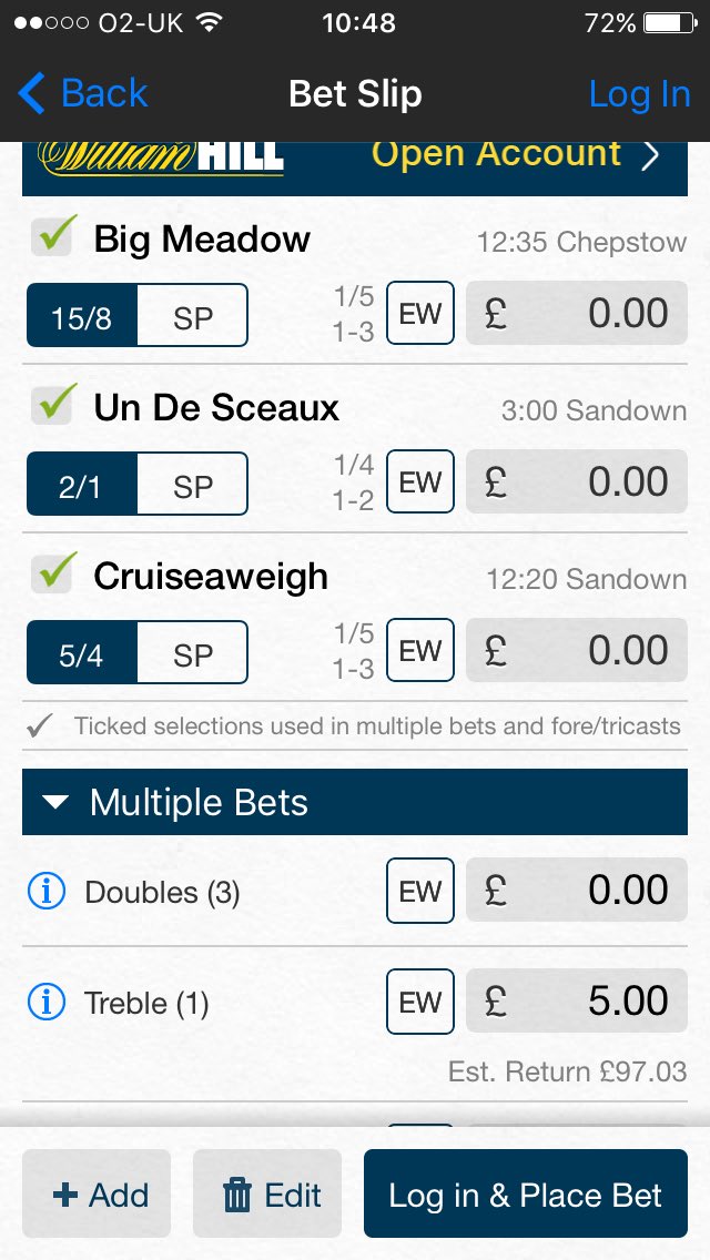 Here's a lovely treble we're playing on today too 💰💰💰