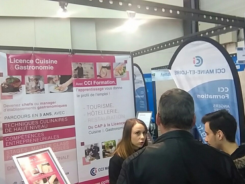 SylvainDourneau's tweet photo. Une formation innovante avec la licence Cuisine et Gastronomie @CCI49 et @UnivAngers venez nous rencontrer à #Angers studyrama https://t.co/OR2tkbYKET