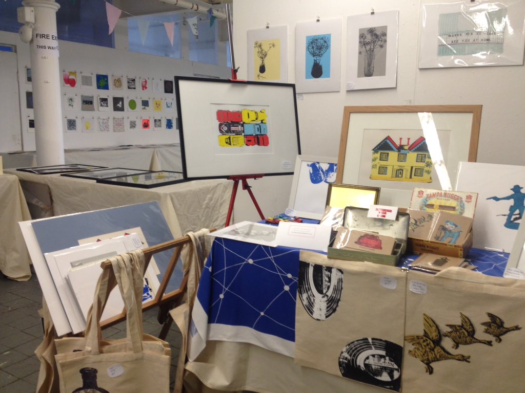 AVPrints's tweet image. I'm @HotBedPress today, at the annual under the bed sale, come &amp;amp; have a look around this fab studio, and bag a bargain! #print