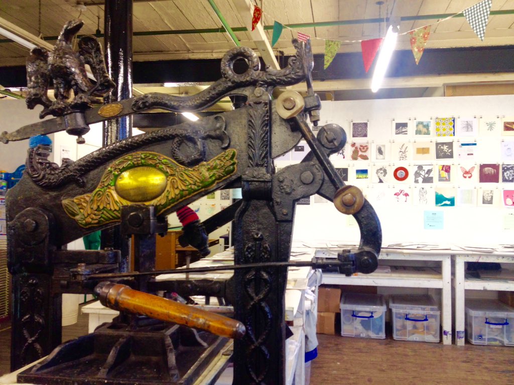 AVPrints's tweet image. I'm @HotBedPress today, at the annual under the bed sale, come &amp;amp; have a look around this fab studio, and bag a bargain! #print