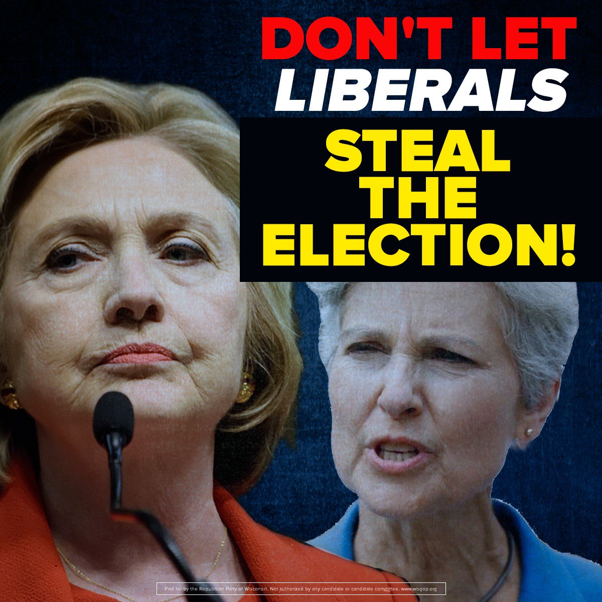 WisGOP's tweet photo. The #WIRecount is still going on, and we need your help to #StopTheSteal. Go to: https://t.co/yf23CmelGv today! https://t.co/6jljzl6iaM