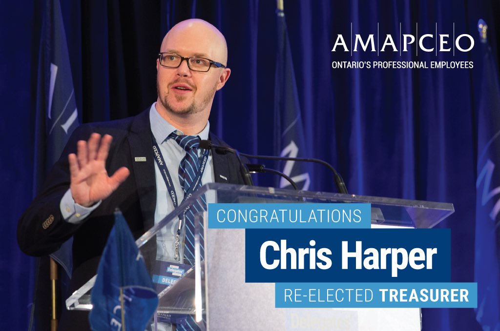 AMAPCEO's tweet photo. Delegates at #AMAPCEO2016 have re-elected Chris Harper as Treasurer. https://t.co/9bhxkVNwz7